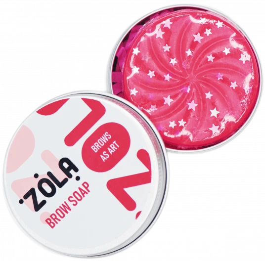 ZOLA Brow soap for fixing hairs (mini version) 25 g