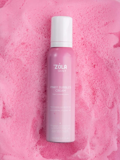 ZOLA SKIN Foam cleansing cream Pinky Bubbles Cream