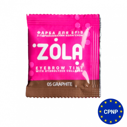 ZOLA Eyebrow Tint With Collagen 05 Graphite 5 ml.