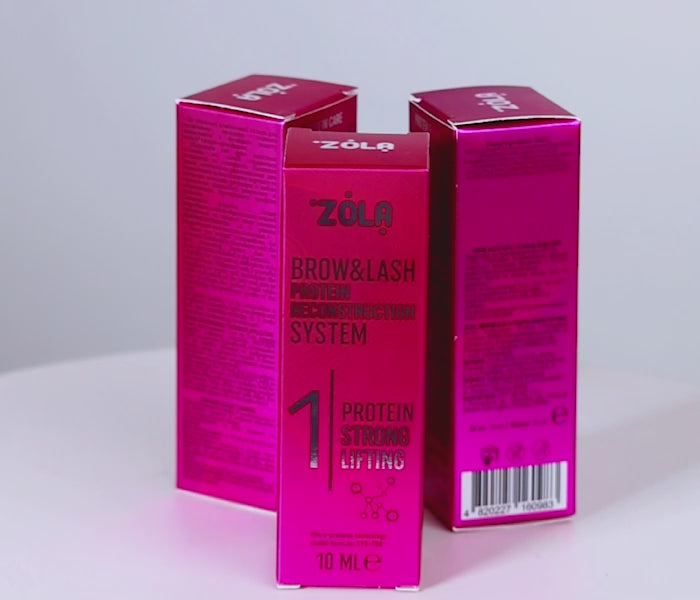 ZOLA Pink Laminating Set Brow&Lash Protein Reconstruction System