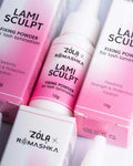ZOLA x Romashka Fixing powder for lash lamination LamiSculpt 10 g