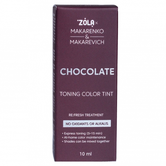 ZOLA x Makarenko x Makarevich Toning Color Tint Chocolate 10 ml.